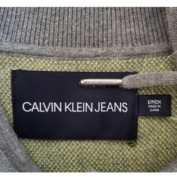 Calvin Klein Jeans Travel Logo Mock Neck Sweater - Picture 6 of 8